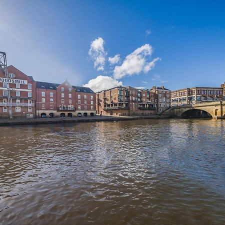 Woodsmill Quay Riverside Apartment - Heart Of York Kültér fotó
